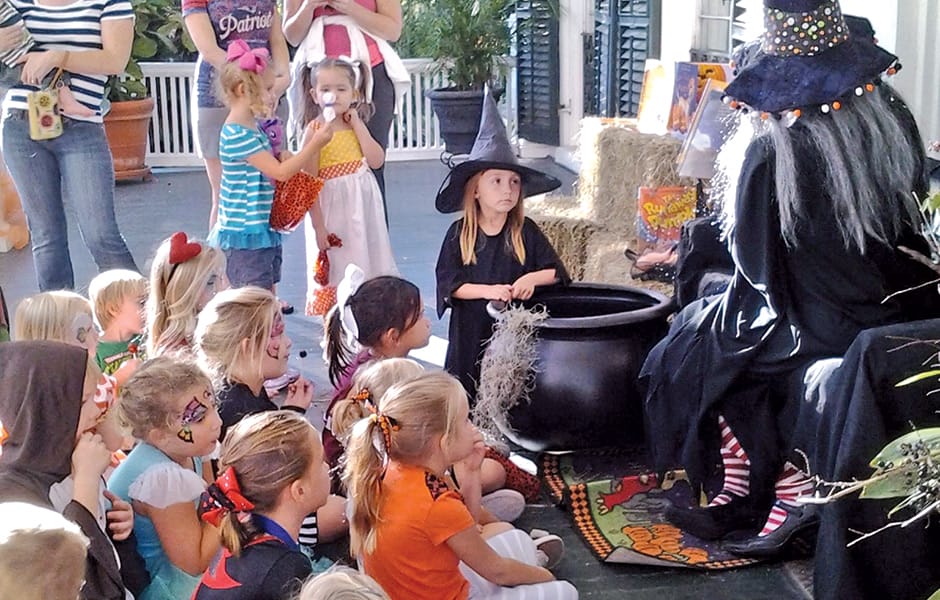 Children at Halloween Event